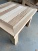 Outdoor Coffee Table Hand Made Using Clear Cedar | Tables by Good Wood Brothers. Item composed of wood