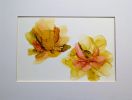 saffron blooms | abstract original art | Watercolor Painting in Paintings by Megan Spindler