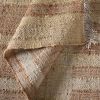 Handwoven Jute Wool Area Rug, Ivory Boho Farmhouse Carpet, Natural Textured Floor Decor | Rugs by Swiflo