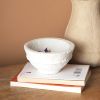 Paper Mache Bowl, Sculpture Tabletop | Dinnerware by FIG Living. Item made of paper works with boho & minimalism style