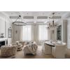 Alan Mizrahi KA1869 Branching Quartz | Chandeliers by Alan Mizrahi Lighting Design