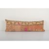 Muted Color Antique Carpet Rug Pillow, Faded Unique Long | Sham in Linens & Bedding by Vintage Pillows Store. Item made of cotton with fiber