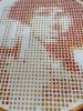 Dots Portrait #5 - Limited Edition 1/3 | Collage in Paintings by Paola Bazz. Item made of paper works with contemporary & eclectic & maximalism style