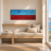 TRACES | 100x40 | Oil And Acrylic Painting in Paintings by Lara Spadetto Art