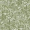 Idol Forest - Green | Wallpaper in Wall Treatments by Brenda Houston. Item made of fabric with paper