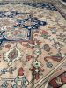 ENORMOUS PALACE SIZE Vintage Rug | Northwest Tribal Apricot | Area Rug in Rugs by The Loom House. Item composed of fabric and fiber