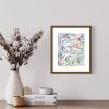 Spirit of Cacao Giclee Paper Print | Prints by Monika Kupiec Abstract Art. Item composed of paper
