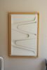 No. 13 Japandi Plaster Wall Relief - Scandinavian Neutral Decor | Wall Sculpture in Wall Hangings by Joseph Aurelius