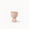 Blush Stacked Planters | Vases & Vessels by Franca NYC. Item made of ceramic compatible with boho and minimalism style