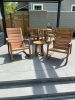 Modern Outdoor Rocking Chair, Lounge chair, USA made | Chairs by Marco Bogazzi