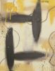 Golden Kindling | Ochre Abstract Original Painting | Oil And Acrylic Painting in Paintings by Abby May