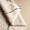 Black and white Moroccan rug, Handmade Beni ourain Rug | Area Rug in Rugs by Benicarpets