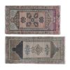 1970s Vintage Hand Knotted Small Rug - a Pair | Area Rug in Rugs by Vintage Pillows Store