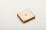 knob backplate, small | Holder Hardware in Hardware by Shayne Fox Hardware. Item composed of bronze