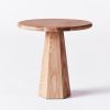 Hexagon Side Table Oak | Work by District Loom