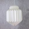 Pendulum Medium - modern origami pendant, modern lamp | Pendants by Studio Pleat. Item composed of paper