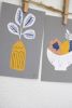 Table Objects Print Set | Prints by Leah Duncan. Item composed of paper compatible with mid century modern and contemporary style