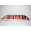 16" X 36" Queen Boho Woven Bedding Kilim Pillow Cover | Sham in Linens & Bedding by Vintage Pillows Store. Item made of cotton with fiber