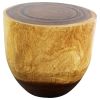 Haussmann® Wood Oval Drum Table 20 in Diameter x 18 in | Coffee Table in Tables by Haussmann®
