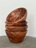 Teak Wood Small Serving Bowls | Serveware by Busa Designs