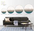 Circular Fiber Art Collection - NEPTUNE | Wall Hangings by Rianne Aarts / Teddy and Wool Studio. Item composed of fiber