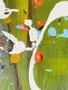 Traces of Light – Original Abstract Floral Painting on Canvas | Oil And Acrylic Painting in Paintings by Dario Moschetta