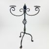 Hand Forged Iron Candelabra 24.5″ (62cm) | Candle Holder in Decorative Objects by edecrawzFC