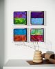 ECHOES 005 - 20x20cm | Oil And Acrylic Painting in Paintings by Lara Spadetto Art
