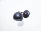 Adjustable Wall Light - Bedside Light Modern Black Sconce | Sconces by Retro Steam Works. Item composed of brass in mid century modern or industrial style