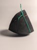 Green Cord Vessel | Ornament in Decorative Objects by Wood Alchemist Studio. Item made of wood