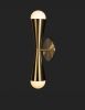 Karma II Wall Sconce | Sconces by Southern Lights Electric. Item made of brass