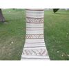 Mid Century Modern Herki Kilim Runner - Stair and Hallway | Runner Rug in Rugs by Vintage Pillows Store. Item composed of cotton and fiber