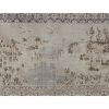 Mid 20th century Art Deco Pictorial Turkish Oushak Rug | Area Rug in Rugs by Vintage Pillows Store. Item made of cotton with fiber
