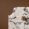 Modern Design Fluted Calacatta Viola Marble Sink : A Unique Work of Art for Your Bathroom | Water Fixtures by AYMARBLEDESIGN LLC