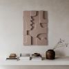Modern Dimensional Wall Art - Abstract Geometric Sculpture - Plaster Painting - Textured Relief - Perfect Housewarming Gift | Wall Sculpture in Wall Hangings by Vaiva Art Atelier