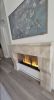 Handmade Travertine Fireplace Mantel: Custom Carved Marble Surround | Fireplaces by AEGEAN MARBLE ARTISAN ATELIER