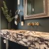 Modern Design Fluted Calacatta Viola Marble Sink : A Unique Work of Art for Your Bathroom | Water Fixtures by AYMARBLEDESIGN LLC