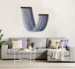 Boho Dip-Dyed Tapestry - Handwoven Wall Hanging for Bohemian Home Decor | Macrame Wall Hanging in Wall Hangings by RavaTapestryArt