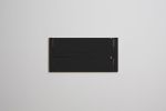 Folding Wall Shelf | Fläpps Shelf 80x40-2 | Wide Bookshelf, Plant Shelf, Birch Plywood, Black | Shelving in Storage by AMBIVALENZ