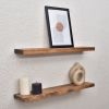 Custom Floating Shelf, Farmhouse Wall Shelves | Ledge in Storage by Picwoodwork. Item made of wood
