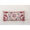 Suzani Animal aquarium Pillow Cover, Ethnic Uzbek Pictorial | Cushion in Pillows by Vintage Pillows Store