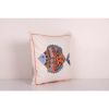 Tashkent Suzani Fish Pillow Case Made from a 19th Century Su | Cushion in Pillows by Vintage Pillows Store