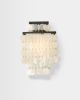 Alan Mizrahi AM2199 Fun Wall Sconce Mother of Pearl | Sconces by Alan Mizrahi Lighting Design