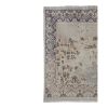 Mid 20th century Art Deco Pictorial Turkish Oushak Rug | Area Rug in Rugs by Vintage Pillows Store. Item made of cotton with fiber