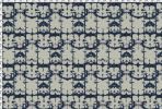 Sunbrella® Woven Fabric Itajime, Midnight | Linens & Bedding by Philomela Textiles & Wallpaper. Item made of fabric