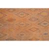 Vintage Turkish Cicim Kilim Rug 5'5" X 7'11" | Area Rug in Rugs by Vintage Pillows Store. Item composed of cotton & fiber