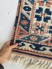Vintage Turkish Navy, Blush, Apricot, Soft Salmon, Beige | Area Rug in Rugs by The Loom House. Item made of fabric & fiber