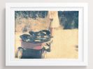 Records In Wagon | Photography by She Hit Pause. Item made of paper
