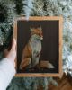 The Woodland Fox - Brown Edition | Prints by The Ugly Cat Studio