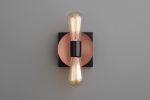 Duel Bulb Wall Light - Model No. 8169 | Sconces by Peared Creation. Item made of copper